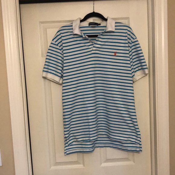 Polo Ralph Lauren Other - Polo Ralph Lauren Striped SS Mesh Polo size XL